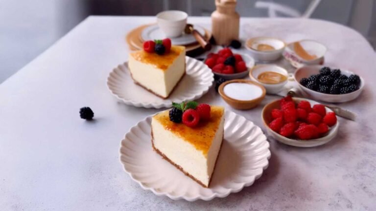 Crème Brûlée Cheesecake