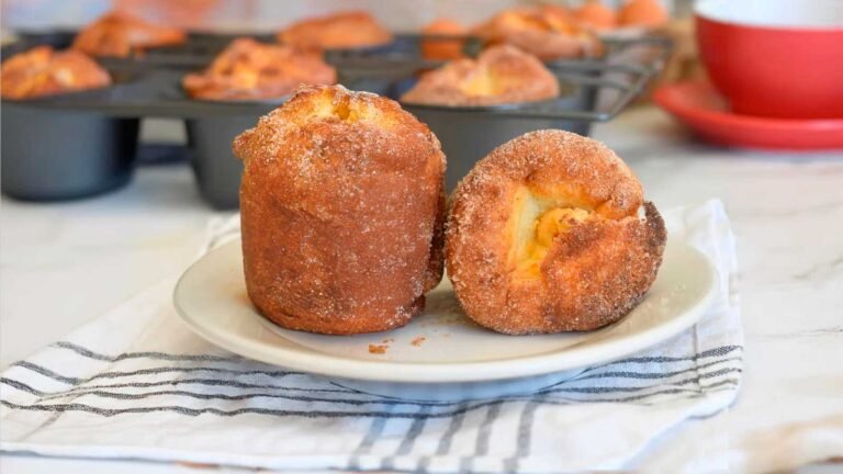 Muffins de Churros (Popovers de Churros)