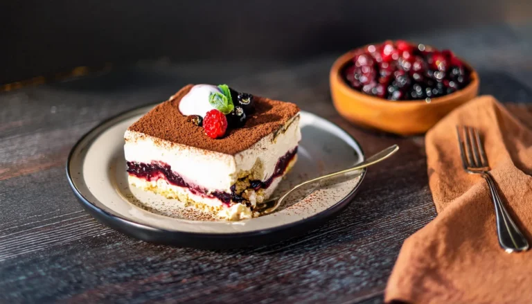 Tiramisu de Frutas Vermelhas