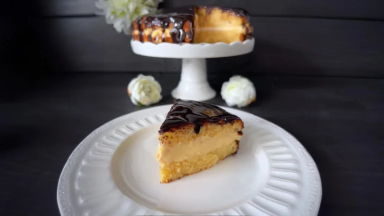 Receita de Boston Cream Pie 🤍